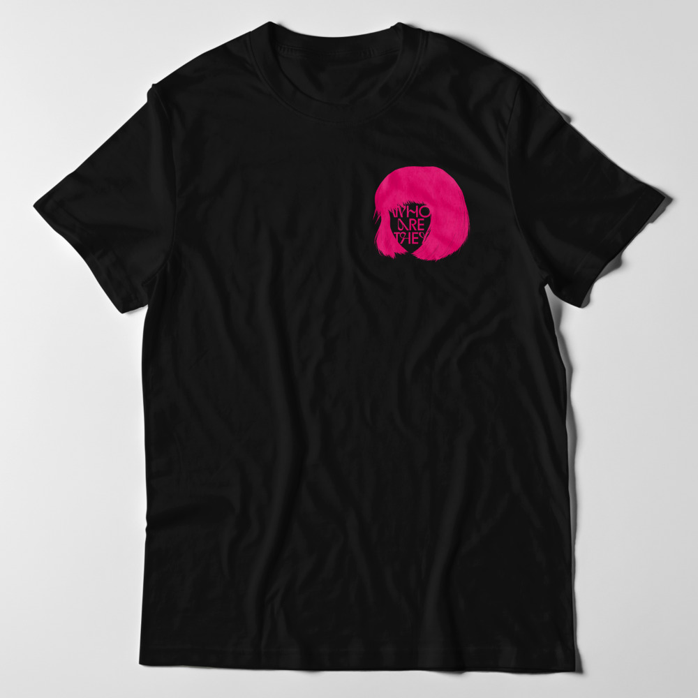 Who Are They - T-Shirt - design 1 black front